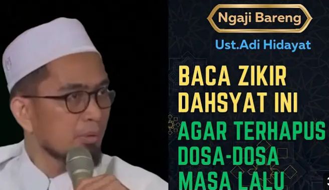 Inilah Doa Khusus untuk Gugurkan Dosa yang Pernah Dilakukan Ustaz Adi Hidayat