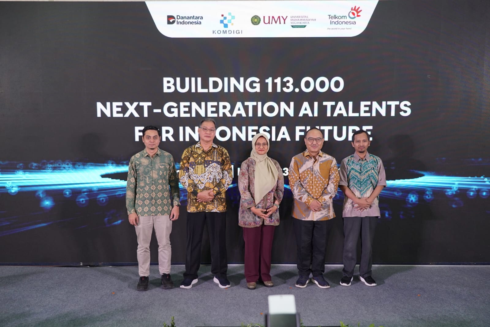 Kolaborasi Telkom - UMY Lahirkan 113.000 Talenta AI Melalui Program AI Center of Excellence