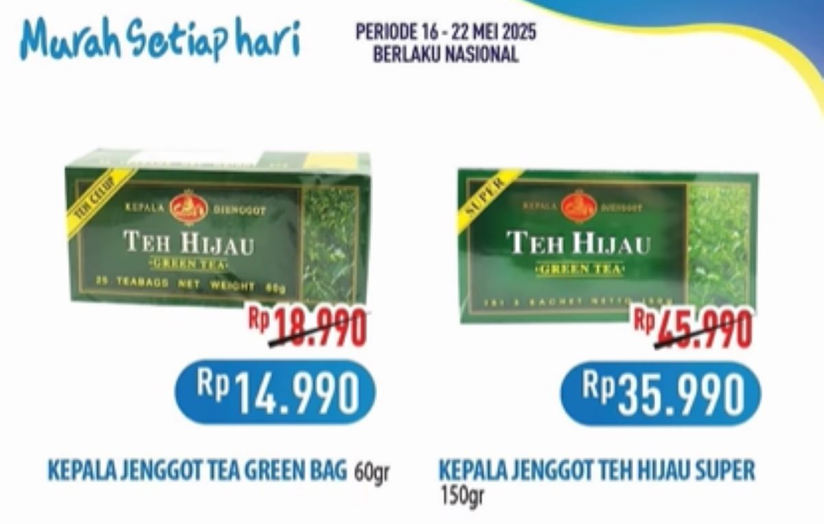 Cuma 6 Ribuan, Promo Spesial Produk Teh dan Kopi di Hypermart Pekalongan 