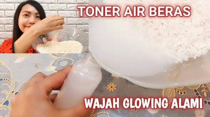 Cara Pakai Air Beras untuk Memutihkan Wajah Kusam, Tambah 2 Bahan Pudarkan Flek Hitam Bikin Glowing Permanen