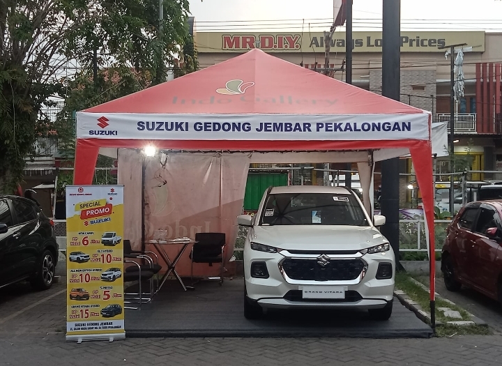 Suzuki Pajang Grand Vitara dalam Pameran di Pekalongan