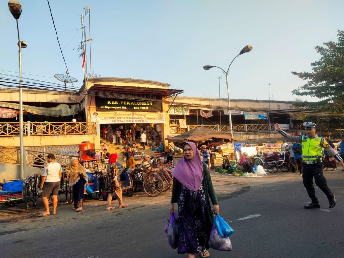 Kondisi Pasar Kajen Kabupaten Pekalongan Membahayakan, Tingkat Kerusakan Parah