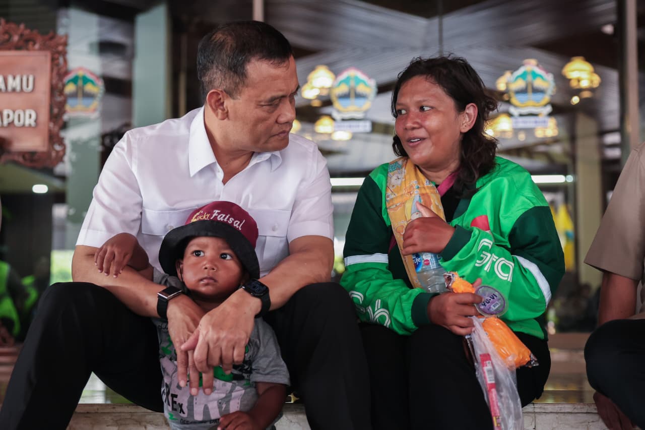 Momen Ahmad Luthfi Terima Keluhan-Keluhan Driver Ojol