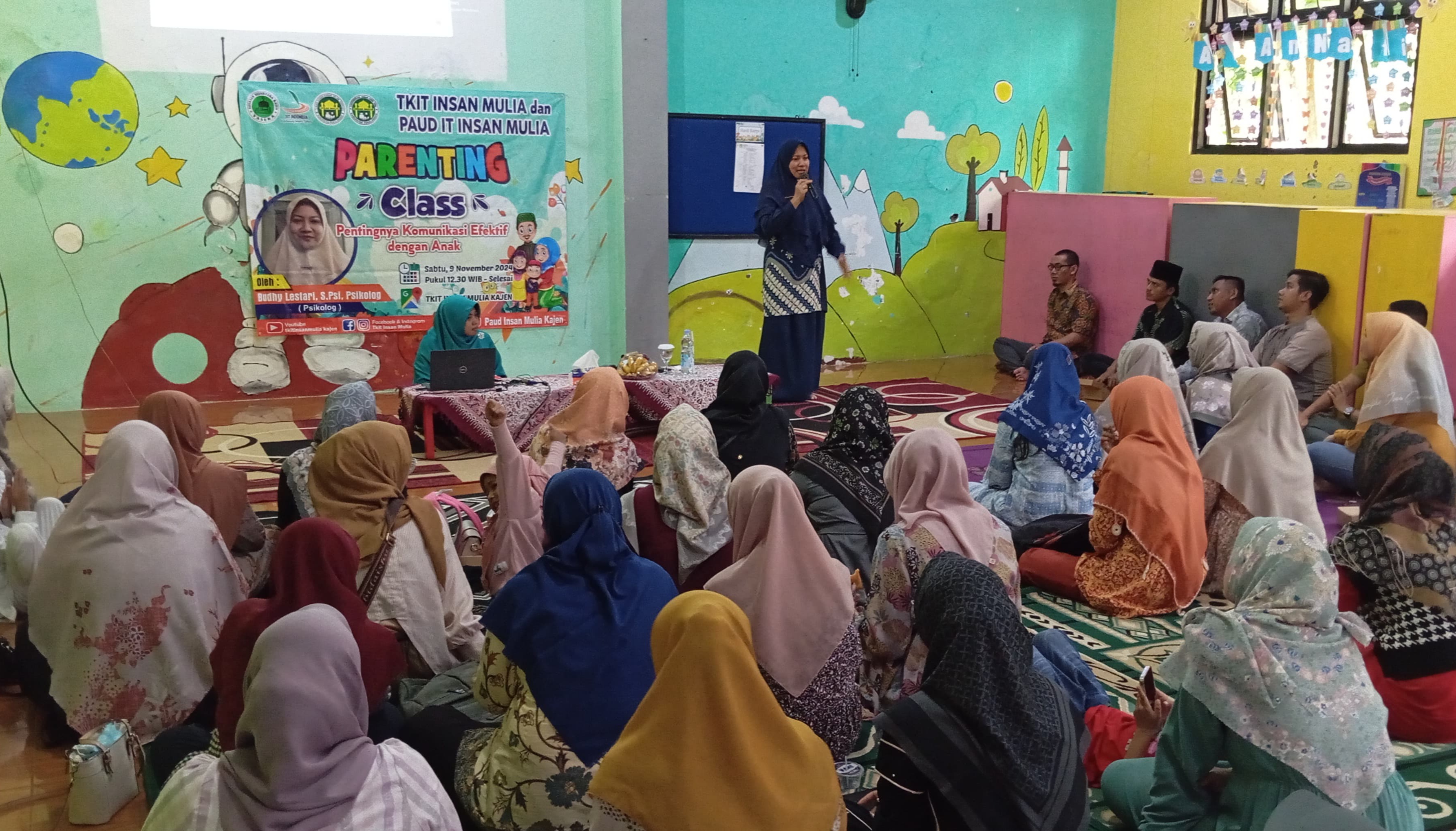 Parenting Class di TKIT Insan Mulia Kupas Pentingnya Komunikasi Efektif dengan Anak