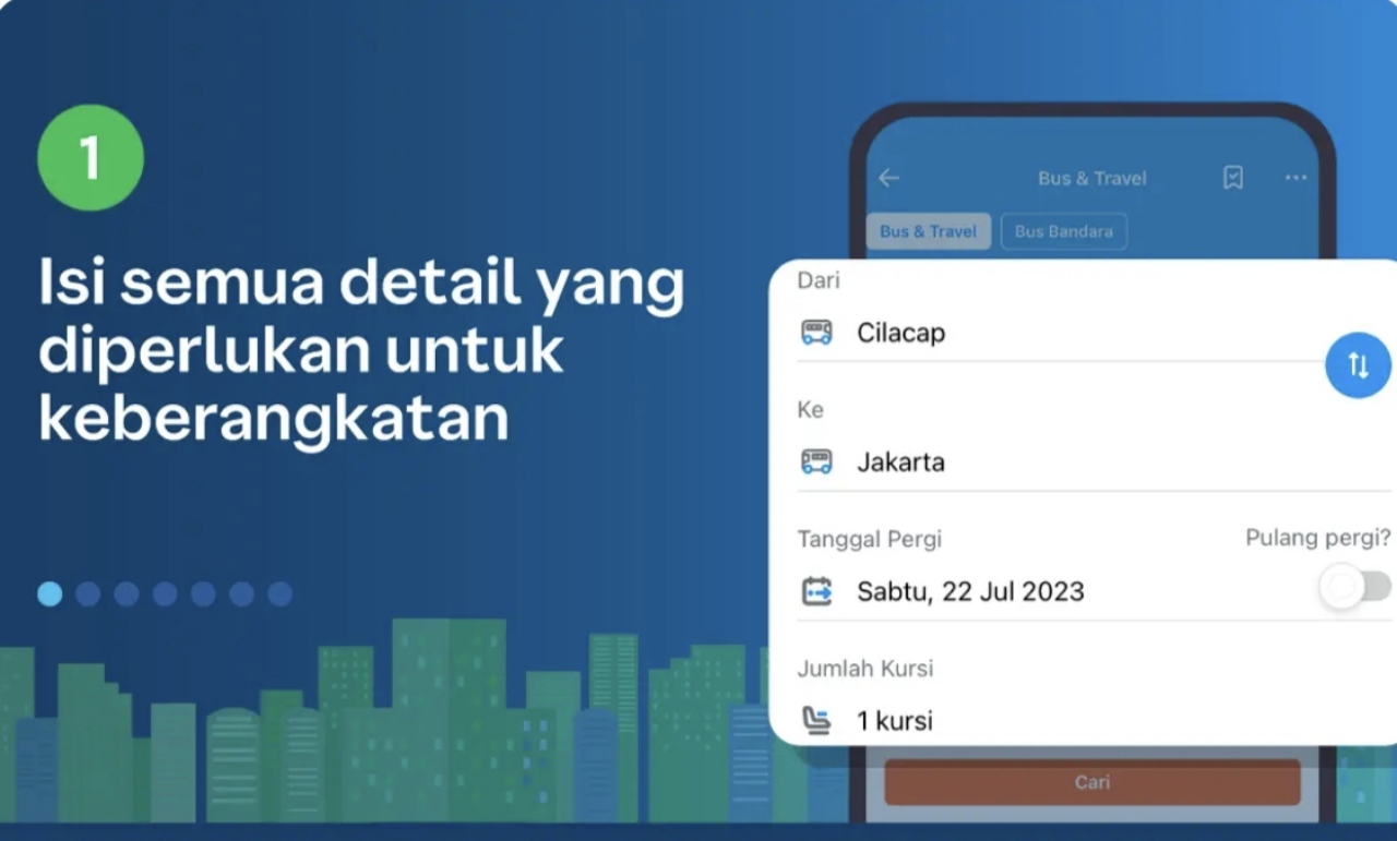 Ini Cara Mudah Pesan Tiket Bus Melalui Traveloka dengan Mudah
