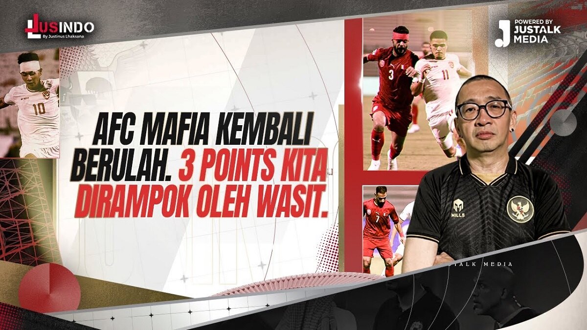 AFC Mafia Kembali Berulah, 3 Poin Timnas Indonesia Dirampok Oleh Wasit