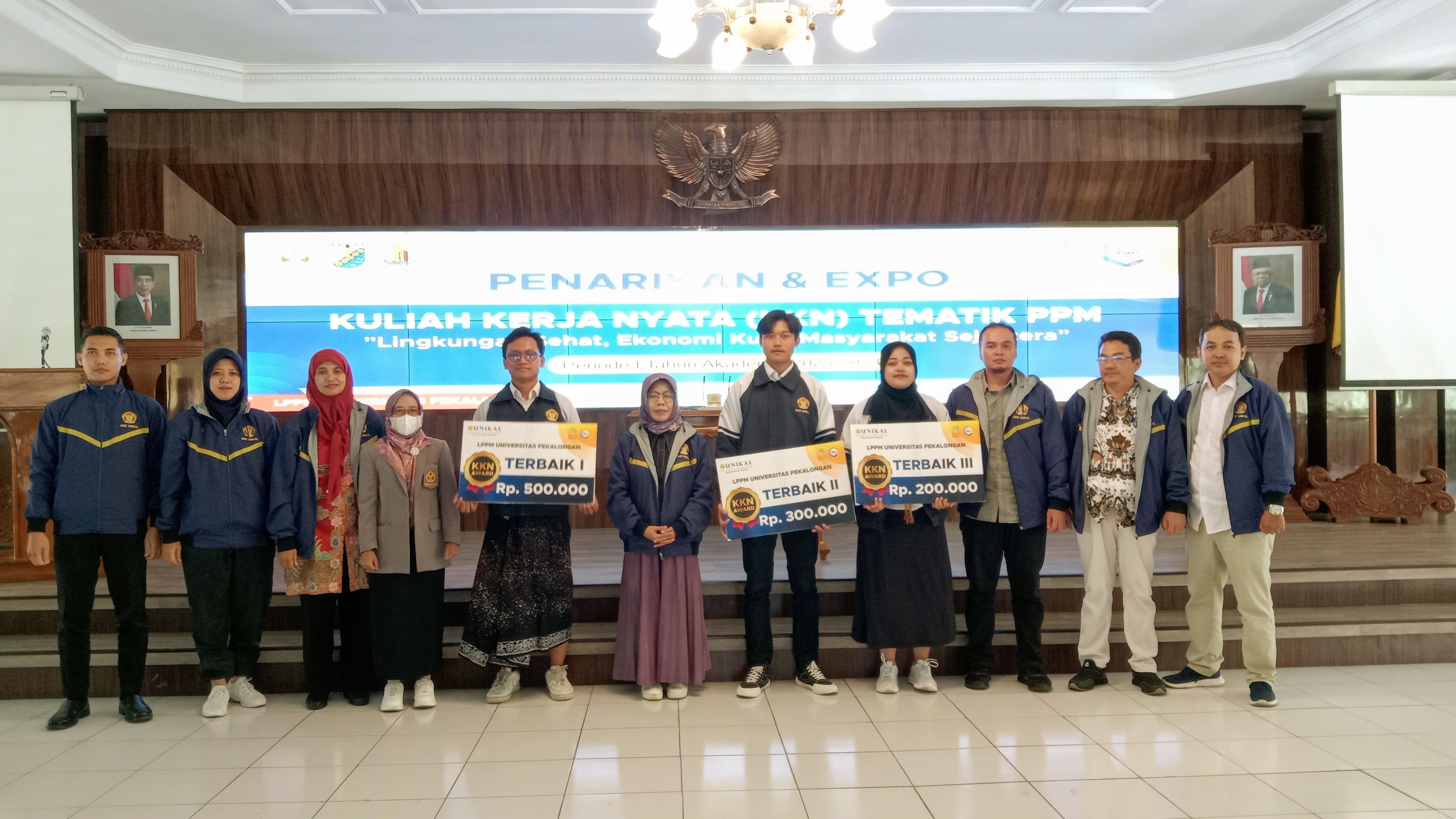 Penarikan dan Expo Kuliah KKN, Mahasiswa  Unikal Hasilkan Berbagai Produk Inovasi