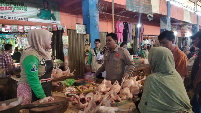 Ketua DPP Papera Blusukan ke Pasar Induk Kajen di Pekalongan, Ini Temuannya