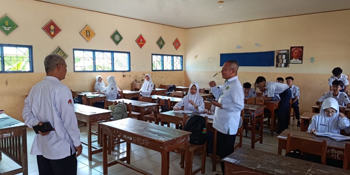 Monitoring dan Evaluasi Ujian Madrasah MTs, Ini yang Disampaikan Kasubbag TU Kemenag Pekalongan