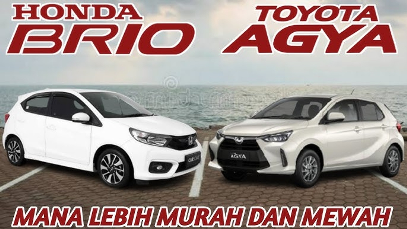 Adu Spesifikasi dan Harga Mobil Toyota Agya 2024 dengan New Honda Brio, Mana yang Lebih Worth It?