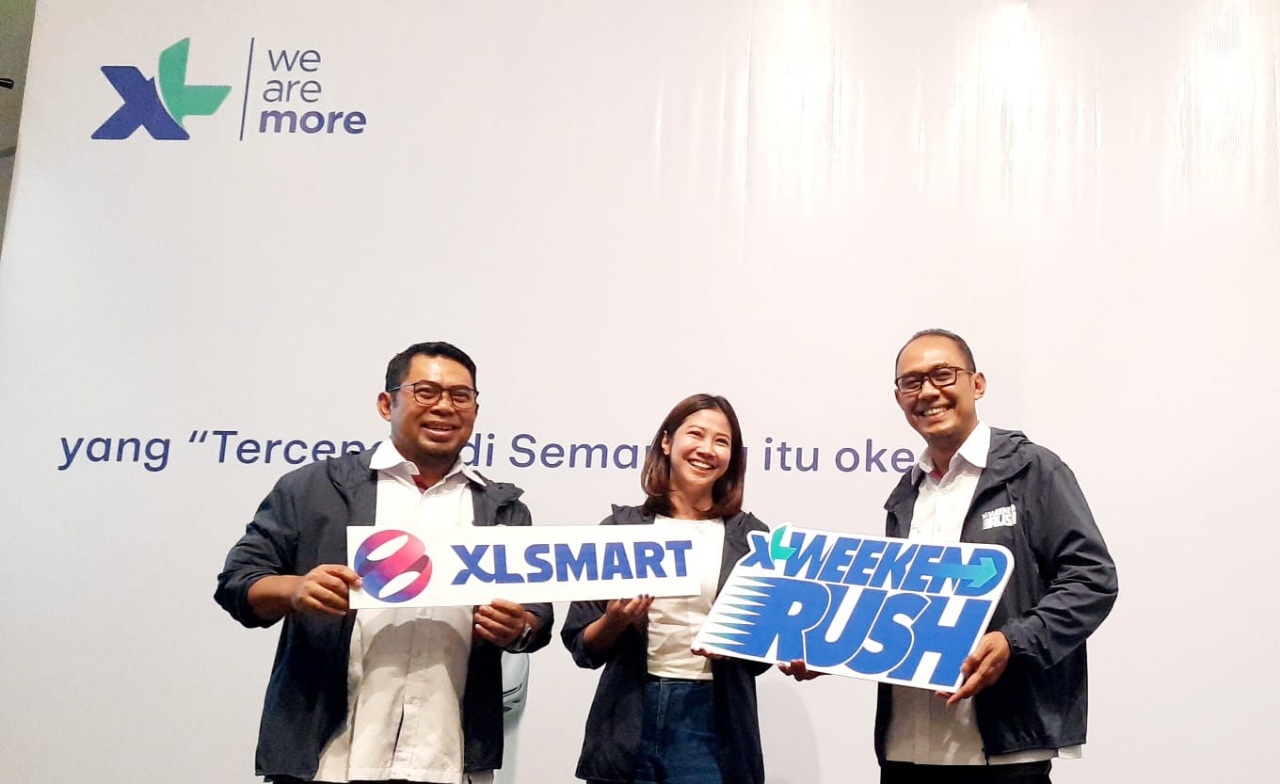 Gelar XL Weekend Rush Semarang XLSMART Apresiasi Pelanggan Lewat Fun Bike dan Festival Digital