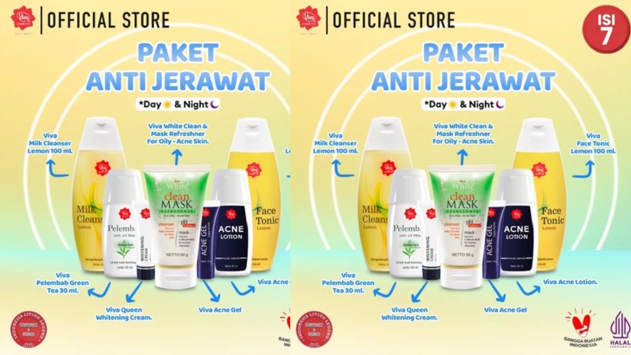 Ini Dia 7 Produk Perawatan Viva Anti Jerawat yang Bikin Kulit Mulus Lagi, Modal Rp 50 Ribuan Saja