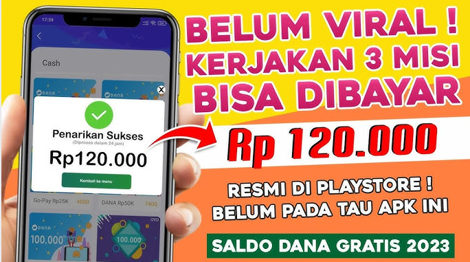 Cara Dapat Saldo Dana Gratis Rp 120.000 Setiap Hari, Langsung Cair Ke Dompet Digital Tanpa Ribet