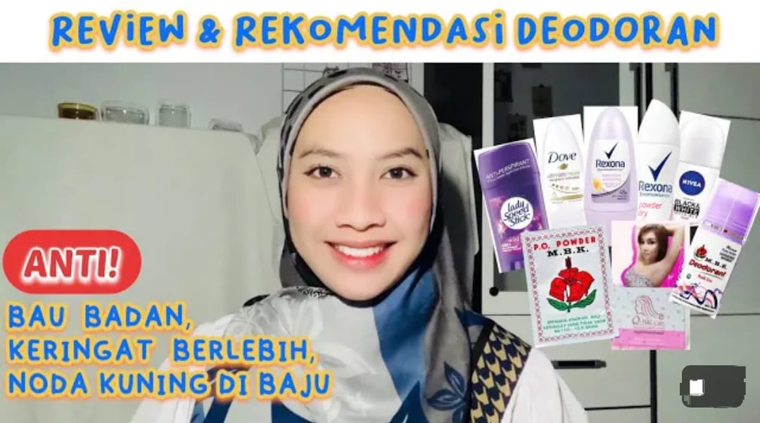 Ini 5 Daftar Deodorant untuk Memutihkan Ketiak Dalam 1 Hari, Ampuh Hilangkan Bau Badan dan Cegah Ketiak Basah