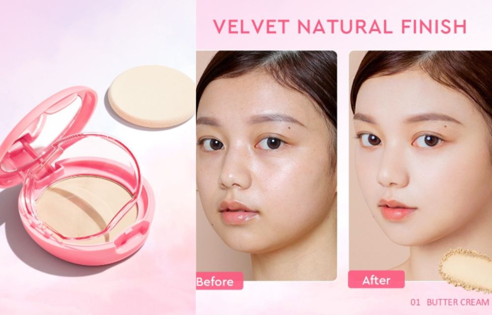 Cari Foundation yang Samarkan Pori-Pori? Simak Review Glad2glow Perfect Blurring Powder Foundation Berikut Ini