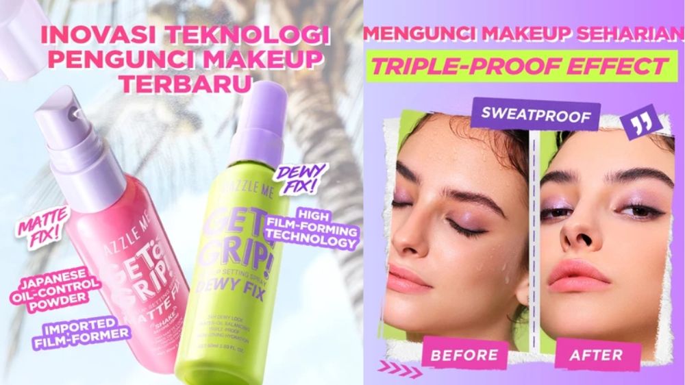 Review 2 Varian Setting Spray Dazzle Me, Mana yang Cocok untukmu?