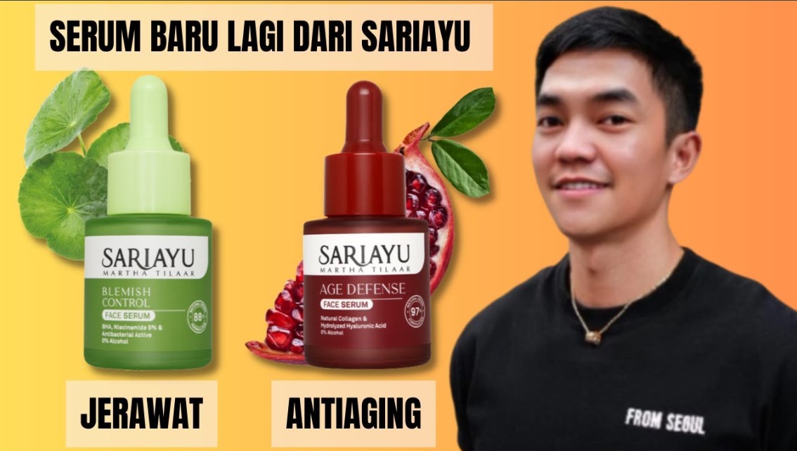 Review 4 Varian Face Serum Sariayu, Mana yang Cocok untuk Kulitmu?