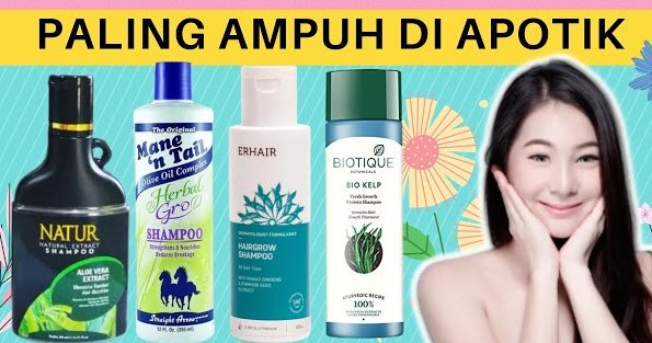 6 Sampo Penumbuh Rambut Cepat di Apotek, Ada dari Mustika Ratu dan Sariayu Harga di Bawah 20 Ribu!