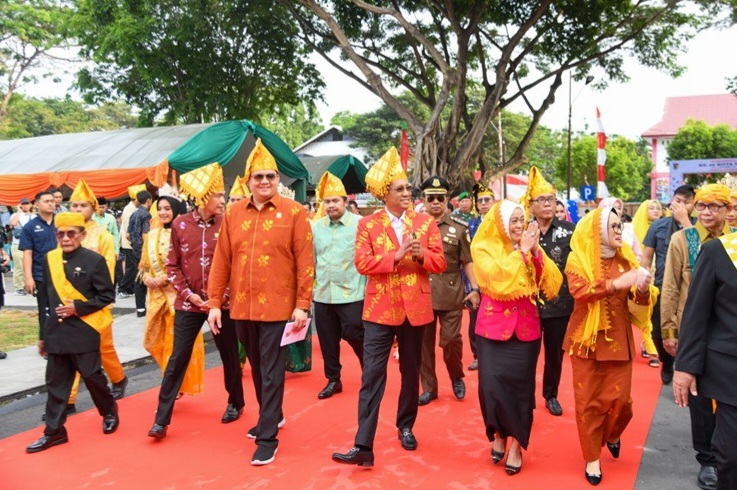 Hadiri HUT ke-46 Kota Palu, Menkumham Supratman Dorong Kesadaran Hukum di Masyarakat