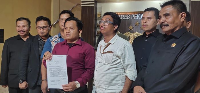 Pelempar Bambu ke Paslon Fadia di Pengundian Nomor Urut Paslon di Pilkada 2024 Berbuntut Laporan Polisi