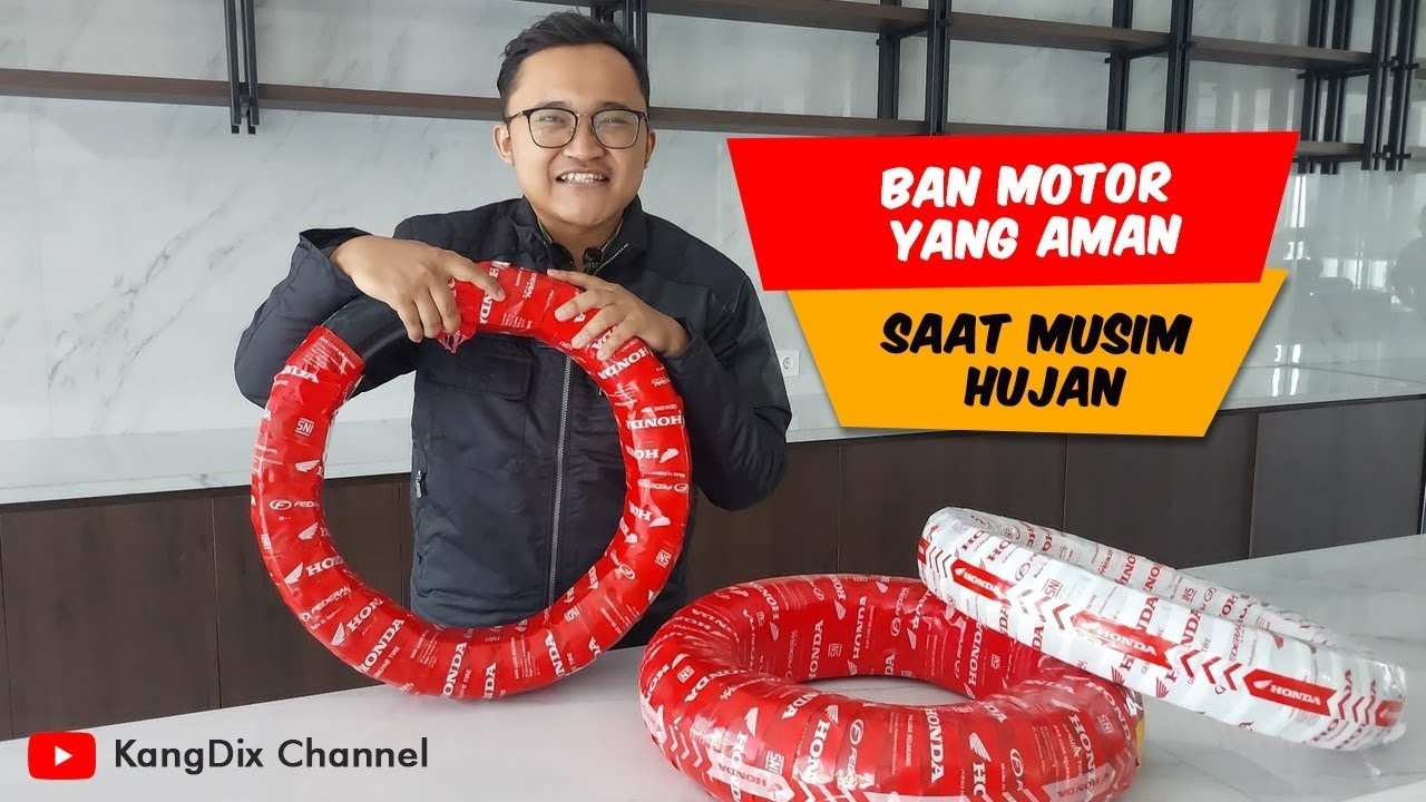 10 Rekomendasi Ban Motor Terbaik untuk Musim Hujan, Anti Selip dan Aman!