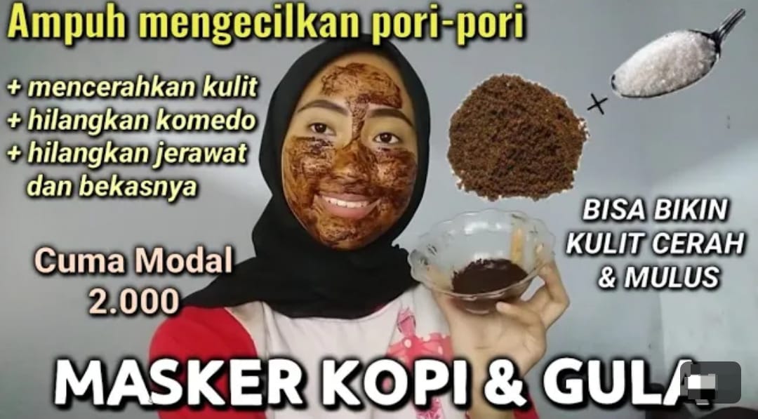 Begini Cara Membuat Masker Wajah Alami Kopi untuk Memutihkan Wajah, Bikin Kulit jadi Glowing Bebas Noda Hitam