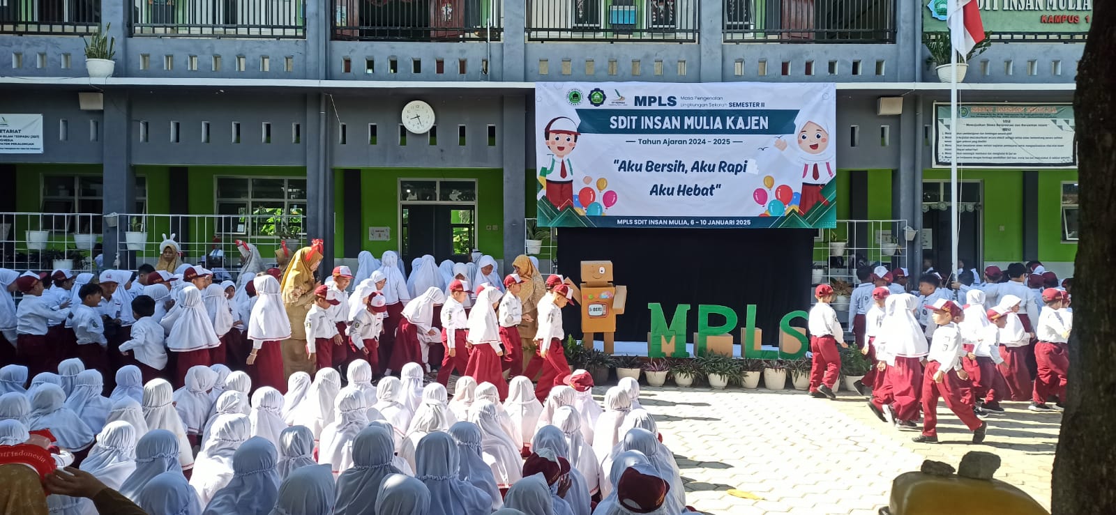 Awal Masuk Sekolah, SDIT Insan Mulia Kajen Gelar MPLS