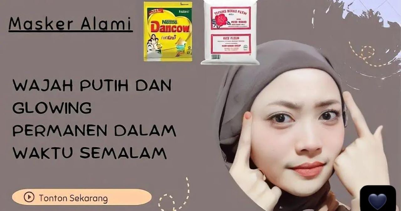 3 Cara Buat Racikan Masker Tepung Beras untuk Wajah Usia 40 Tahun Ke Atas Agar Glowing