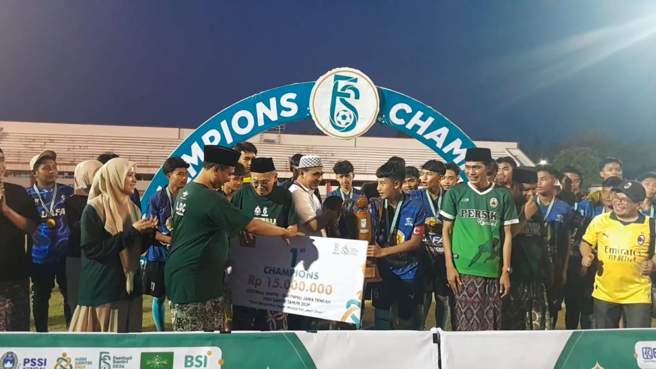 Sempat Mati Suri, Football Santri Jateng Bangkit! 16 Tim Berebut Gelar, Atlet Pesantren Dibidik Tembus Level N