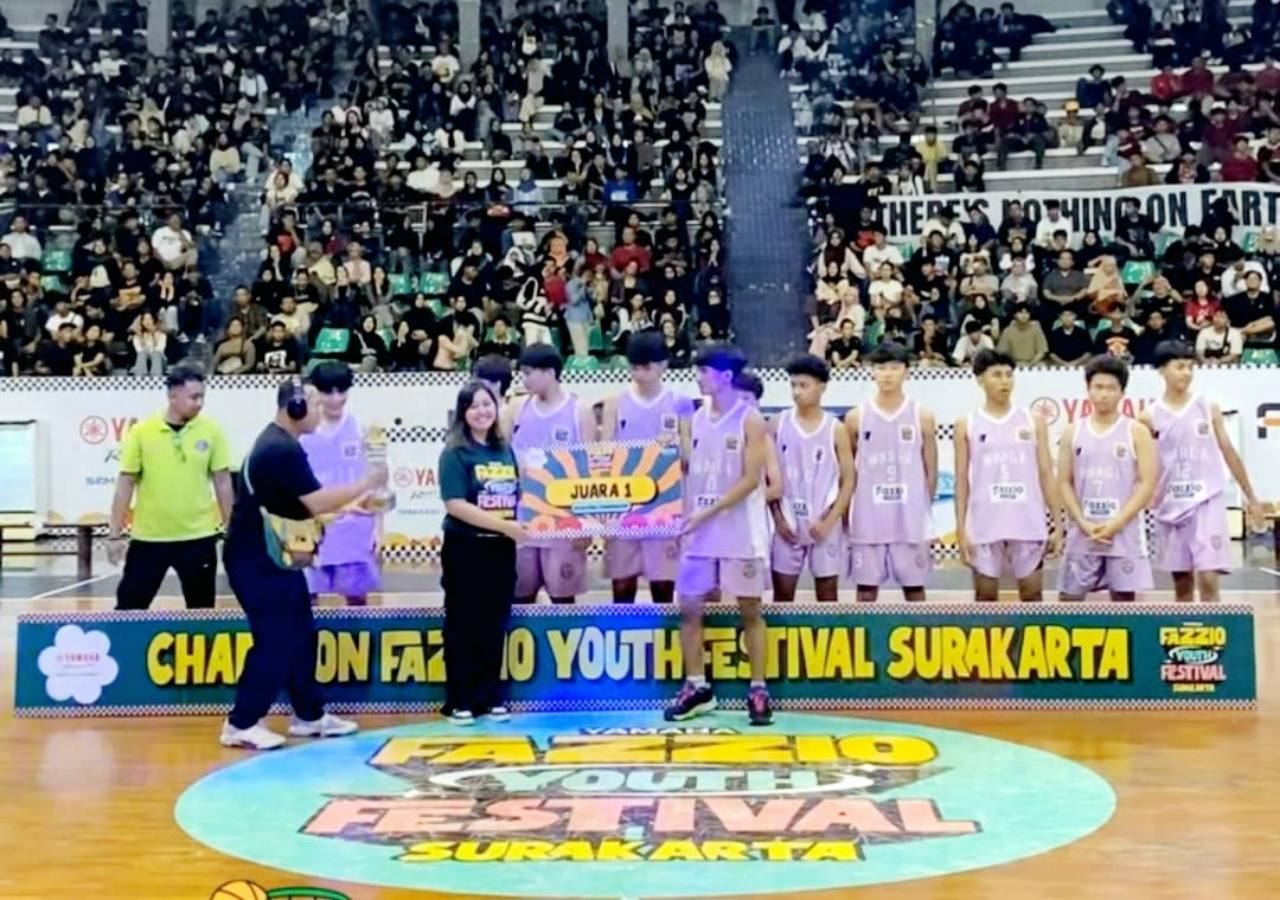 Selamat, Tim Basket SMA Warga Surakarta Raih Juara 1 Dalam Yamaha Fazzio Youth Festival 2025 