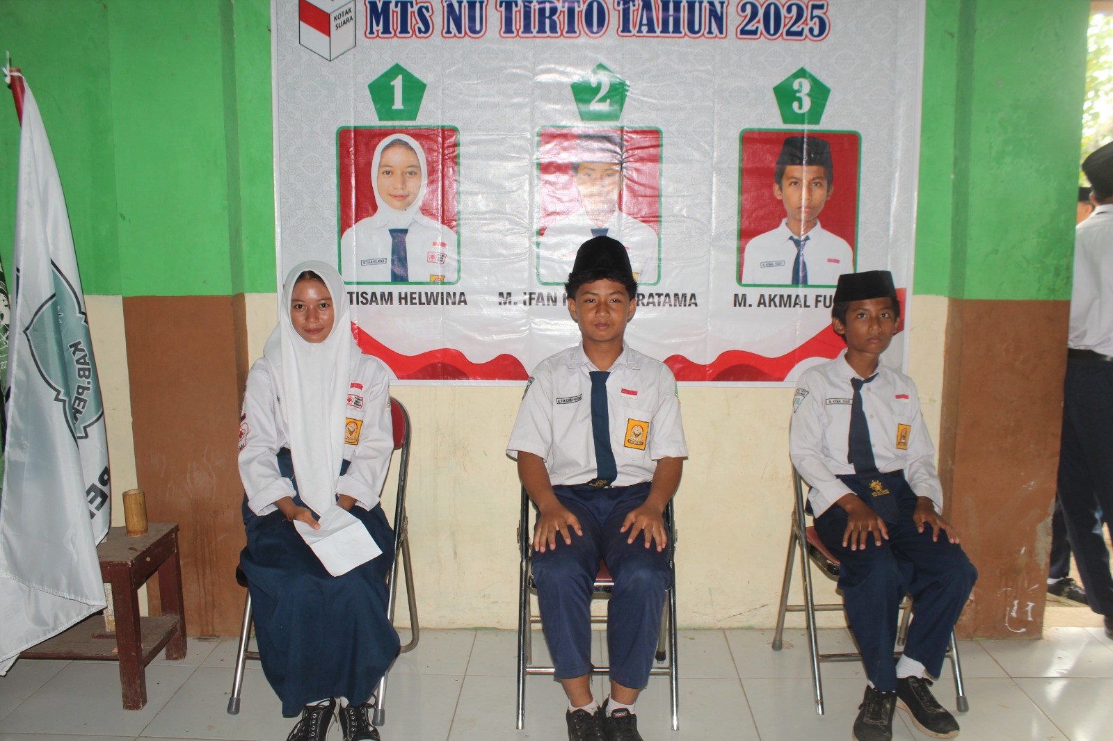 Pemilihan Ketua OSIS MTs NU Tirto Gunakan Sistem Online, Ibtisam Helwina Terpilih Sebagai Ketua OSIS