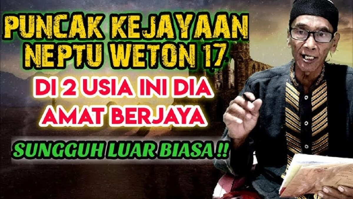 Primbon Jawa: Inilah 4 Neptu Weton Rezekinya Melimpah Ruah Karena Baik dan Disukai Banyak Orang, Apa Saja?