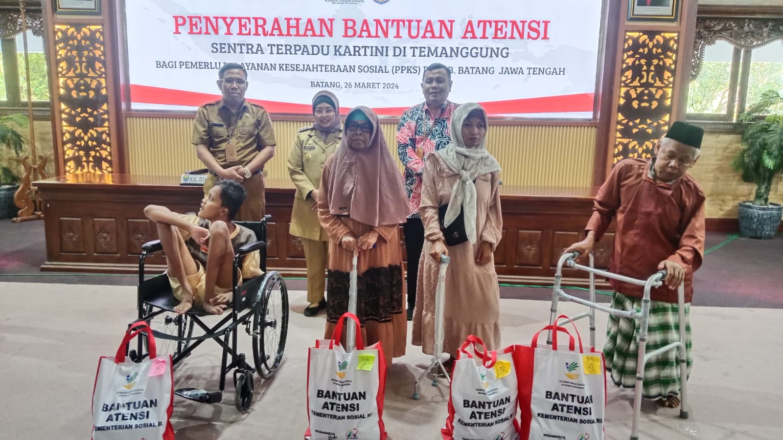 Alhamdulillah, Penyandang Disabilitas di Batang Dapat Bantuan Sosial Rp308 Juta untuk Kemandirian Ekonomi