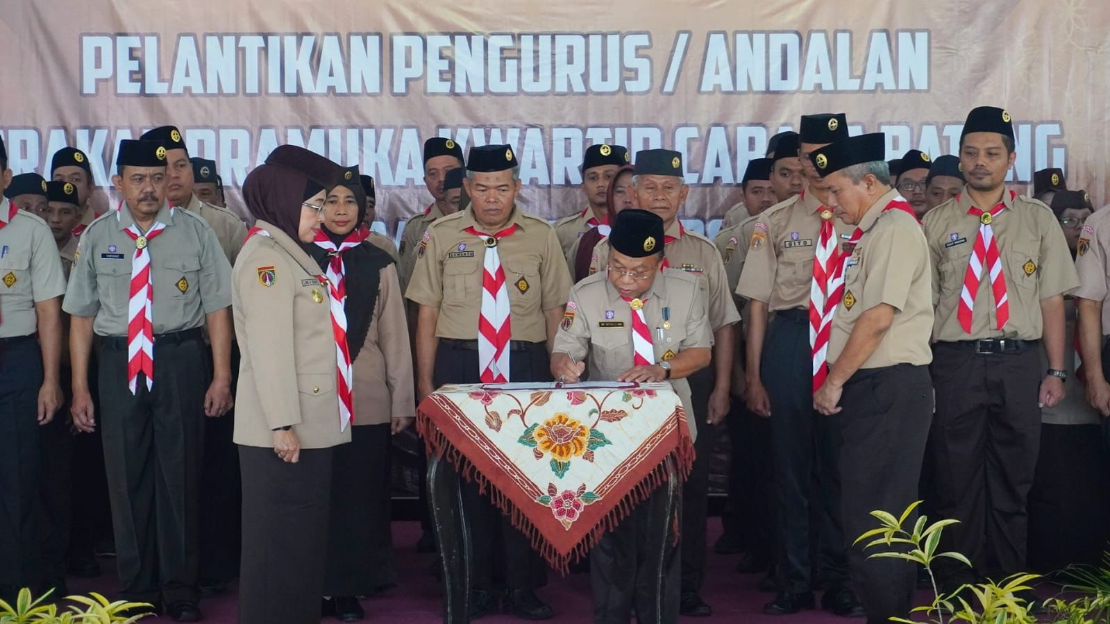 Lantik Pengurus Baru, Pramuka Kwarcab Batang Siap Hadirkan Kegiatan yang Terhalang Pandemi