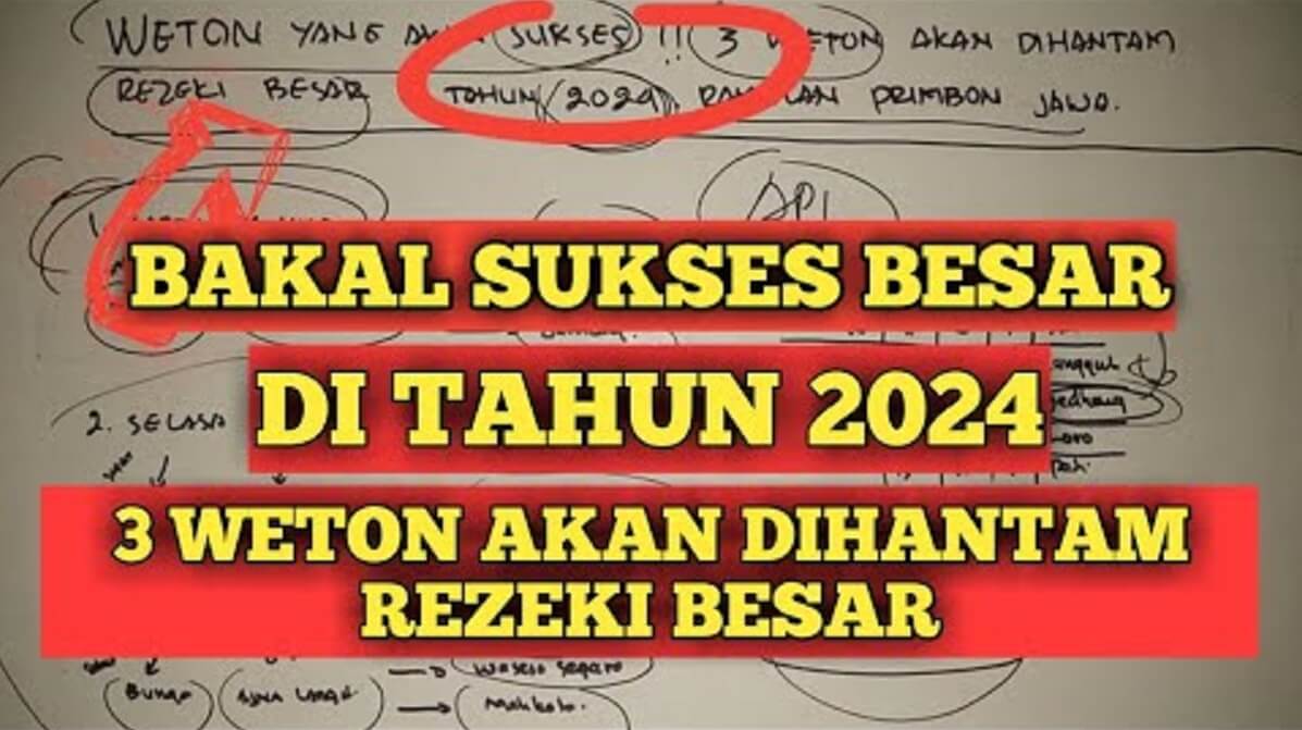 Ramalan Primbon Jawa untuk Kelimpahan Rezeki, Tahun 2024 Kamu akan Kaya Beneran, Cek Aja Wetonmu!