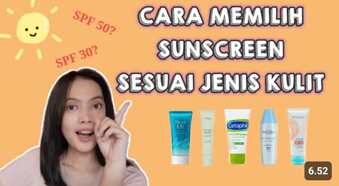 5 Sunscreen yang Bagus untuk kulit Berminyak dan Mengecilkan Pori-Pori Terbaik! Mulai 30 Ribuan Tampil Glowing