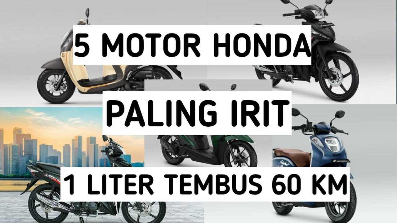 Inilah Top 5 Motor Honda yang Paling Irit Bahan Bakar, No 1 Ternyata Bukan Honda Supra X 125