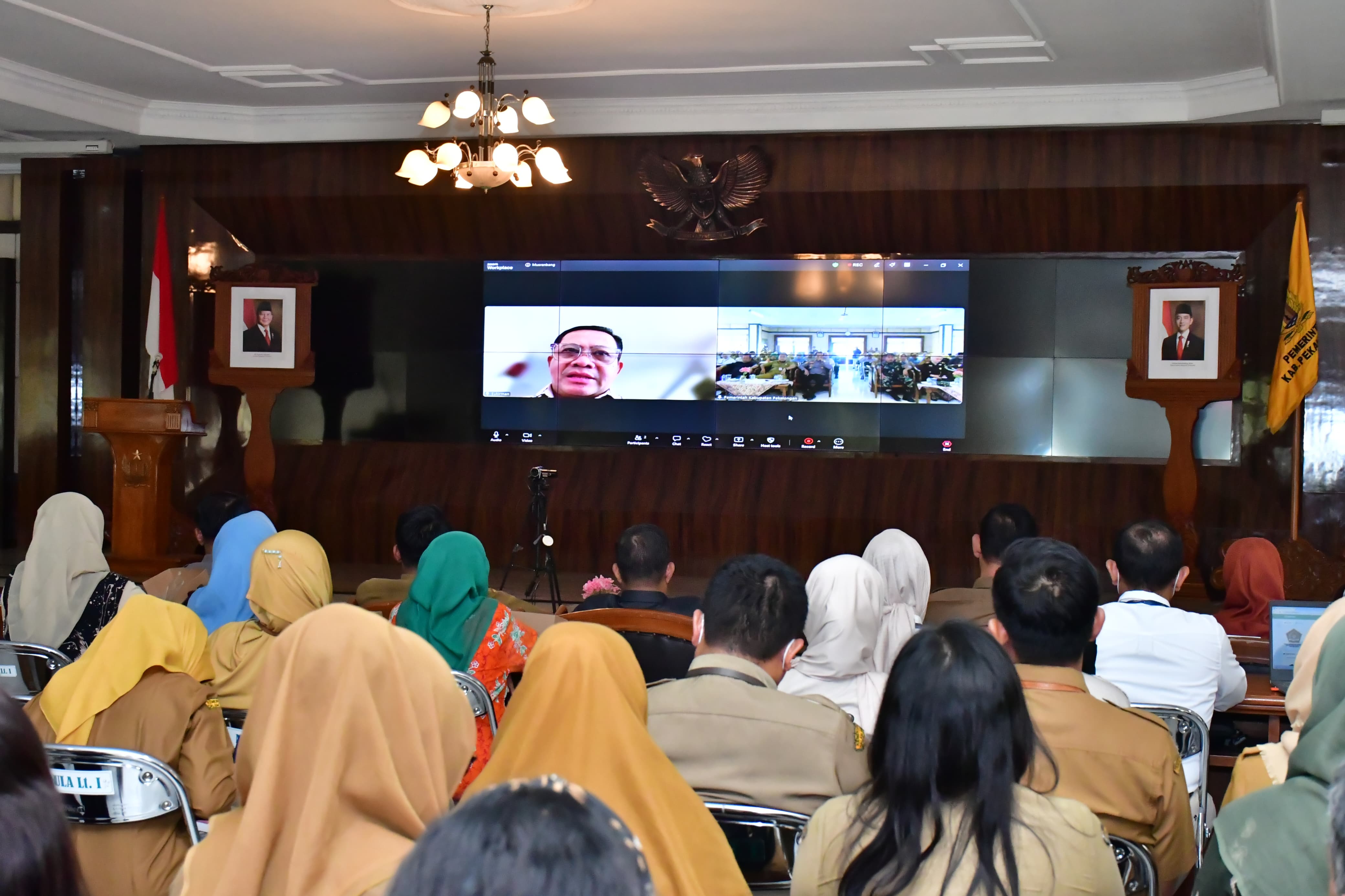 Hadir Secara Daring, Plt Bupati Pekalongan Sukirman Tekankan Prioritas Infrastruktur dalam RPJMD 2025-2029