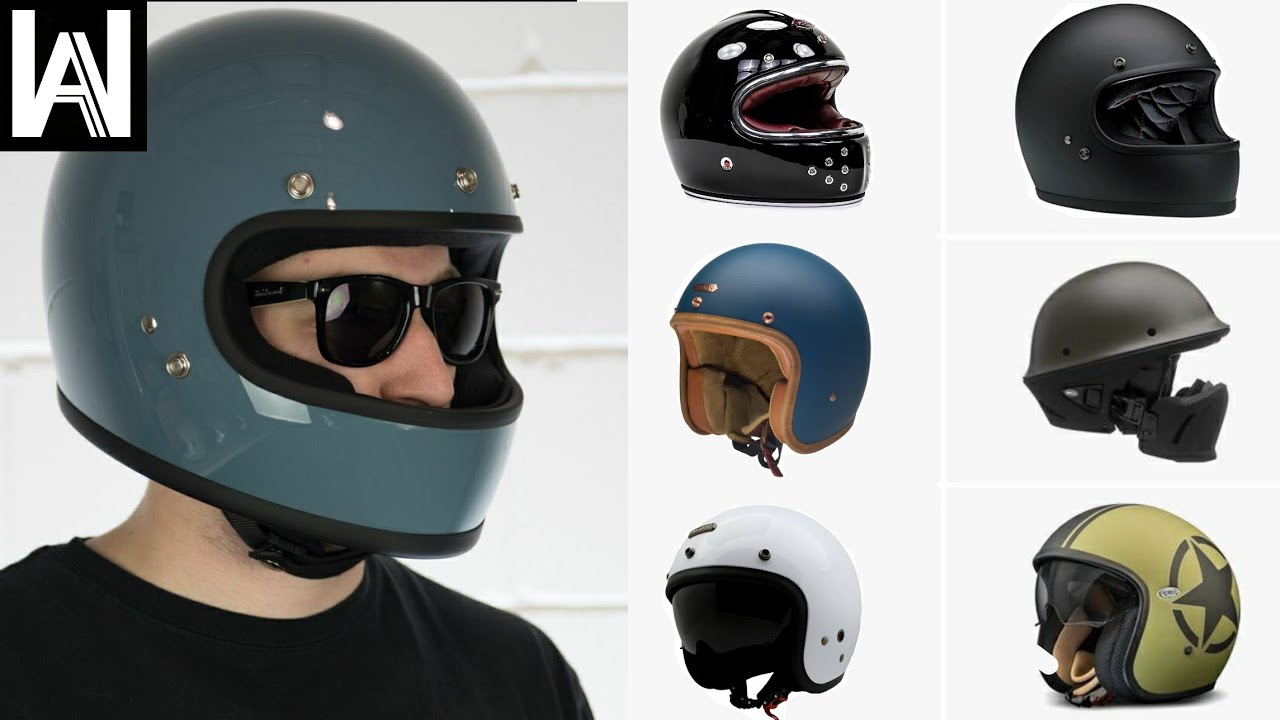 Inilah 5 Rekomendasi Helm Retro Klasik Warna Gelap Terbaik Untuk Pria, Dijamin Makin Maskulin
