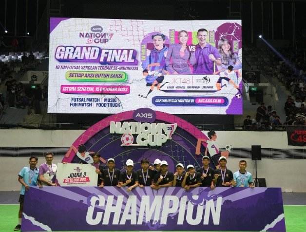 AXIS Nation Cup 2023, SMAN 11 Semarang Berhasil Raih Juara Tiga