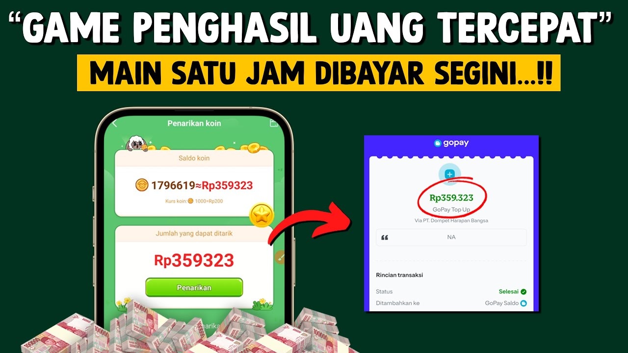 Main Game Bisa Cuan! Cara Mudah Menghasilkan Uang Jutaan Rupiah dari Game Penghasil Saldo Dana Tercepat 2025