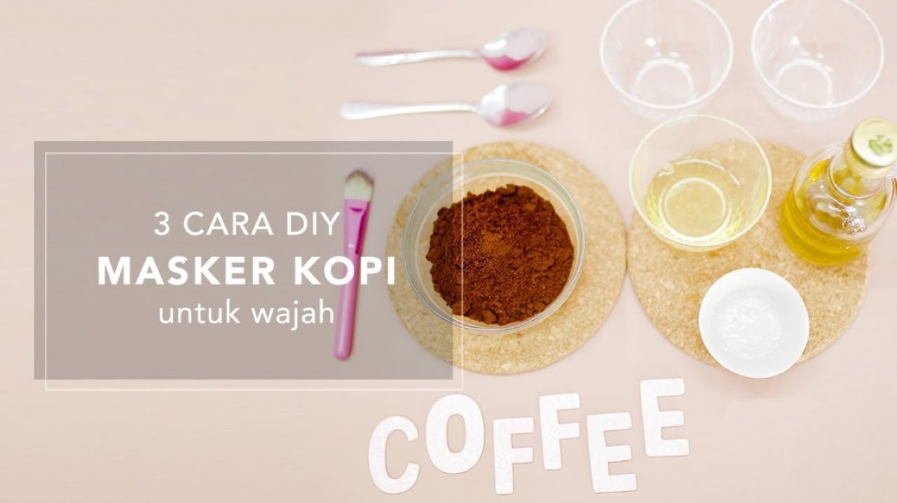 3 Varian Masker Kopi dan Bahan Dapur, Angkat Sel Kulit Mati Bikin Wajah Tampak Cerah