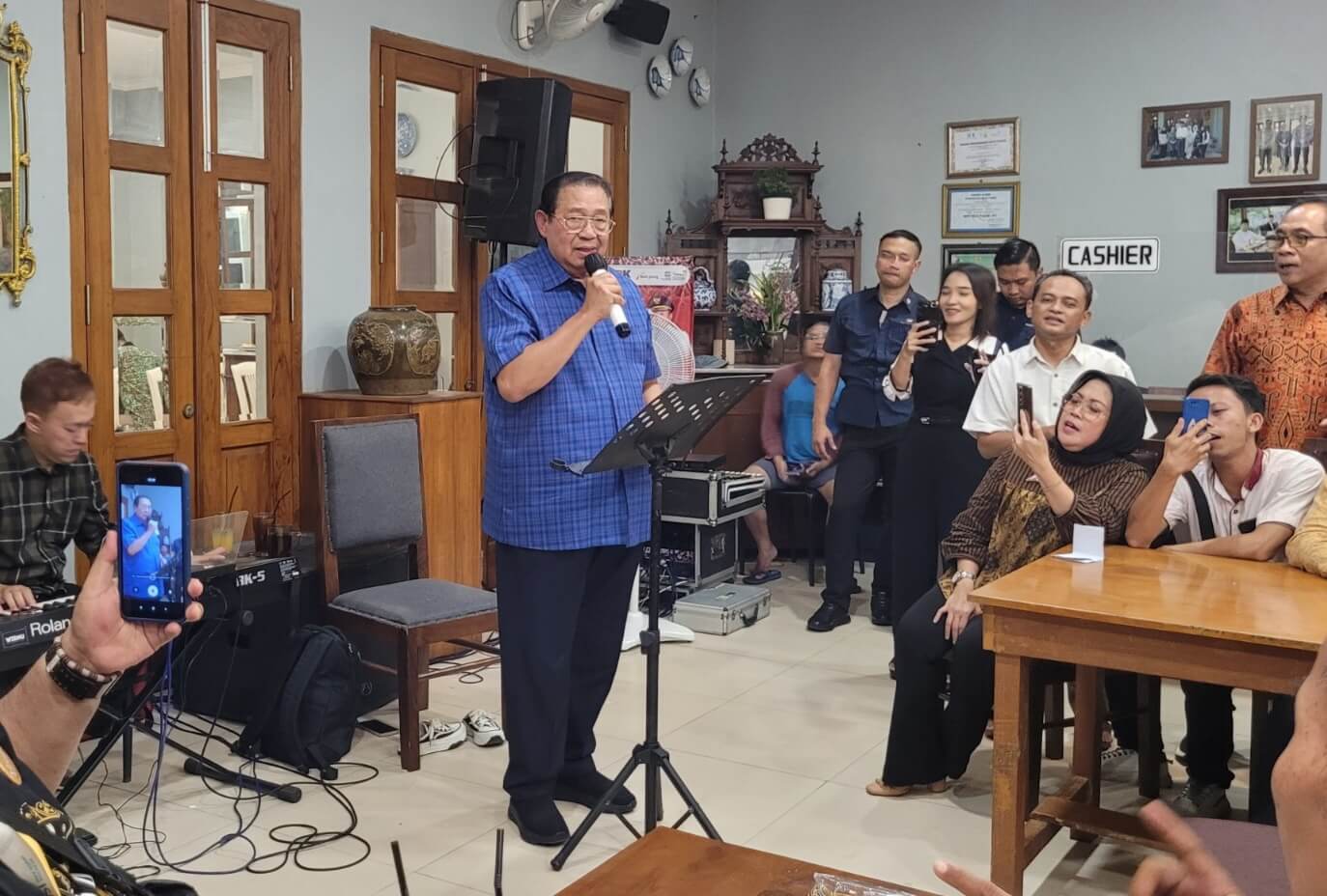 SBY Semangati Kader Demokrat di Pekalongan