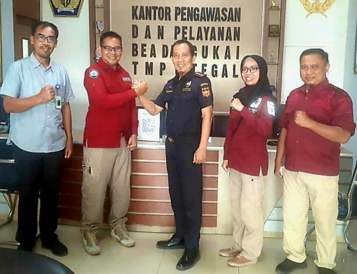 Rupbasan Pekalongan Tingkatkan Sinergitas dan Kerja Sama Penitipan Barang Sitaan dengan KPPBC Tegal