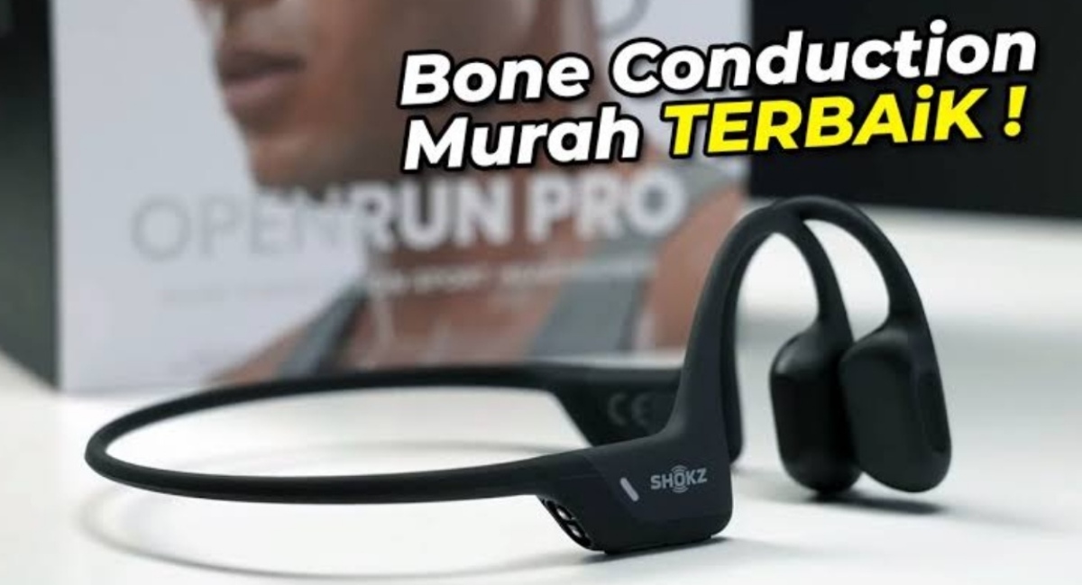 4 Rekomendasi TWS Bone Conduction Termurah 100 Ribuan, Rasakan Pengalaman Audio Unik Tanpa Bikin Telinga Sakit