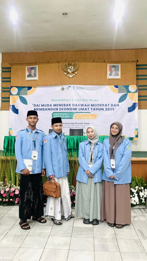 4 Kader Dai Muda Pekalongan Ikuti PCDM 2025 Kementerian Agama RI