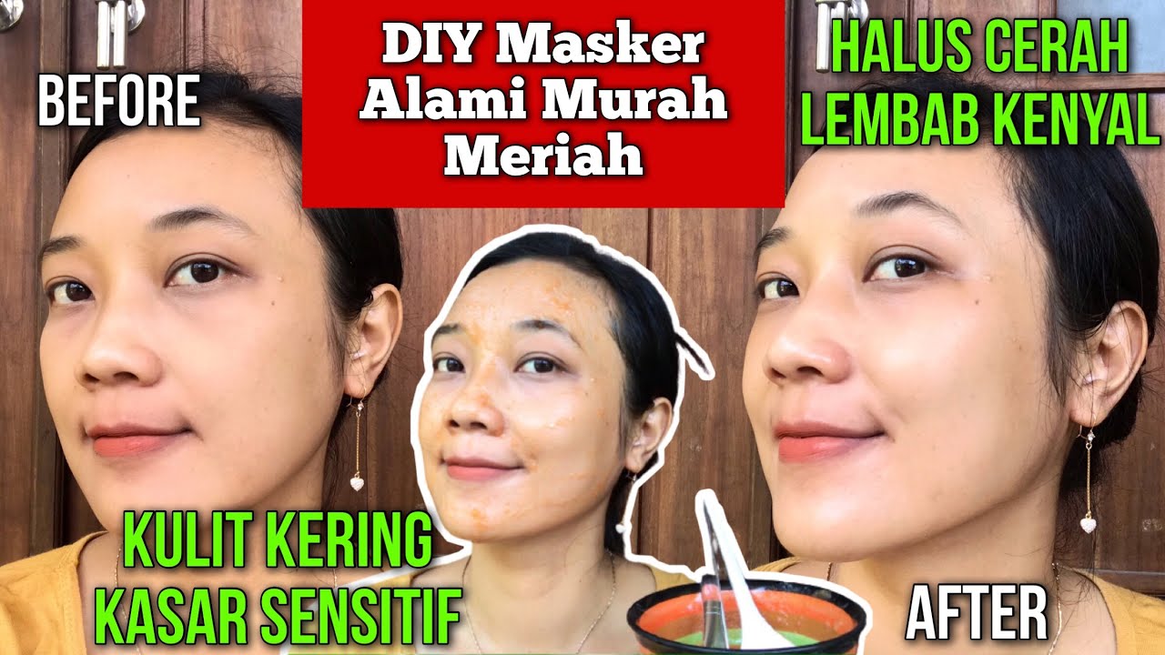 Masker Wajah Alami untuk Kulit Kering dan Sensitif, Ternyata Mudah Banget Raciknya!
