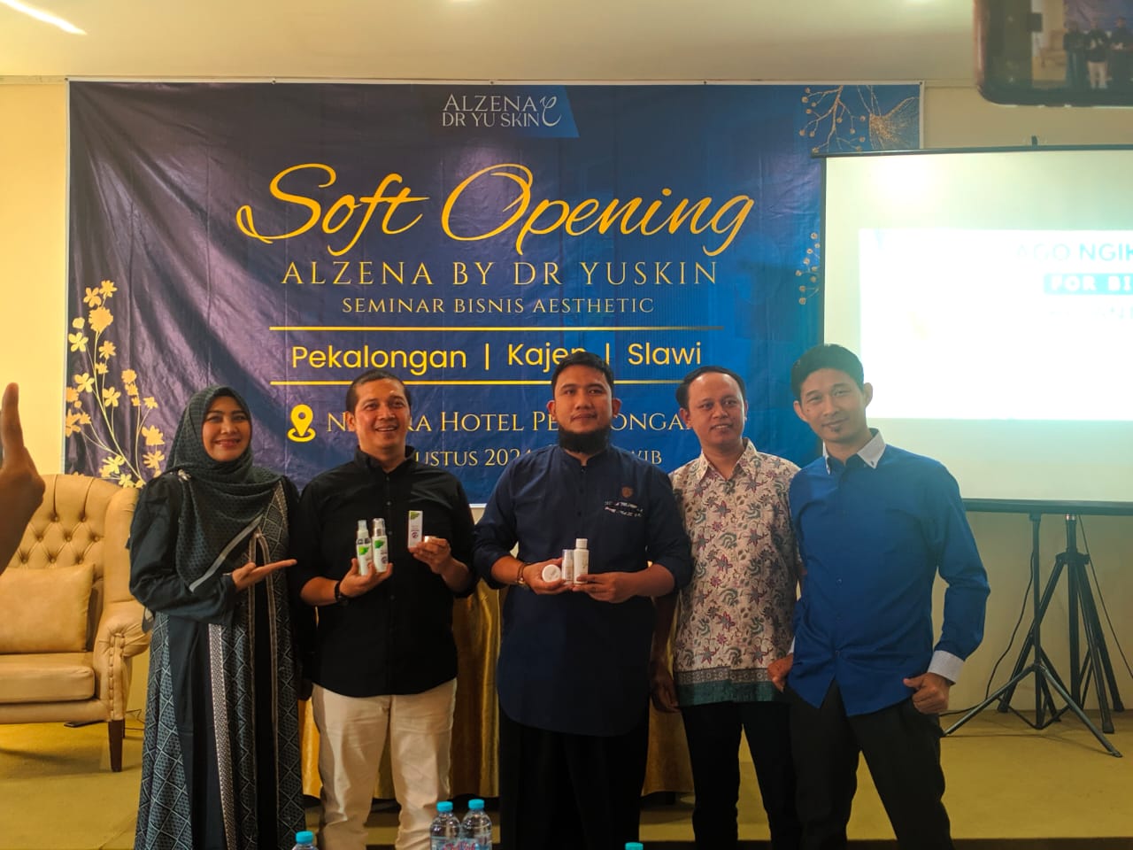 Soft launching Alzena Clinic by Dr Yu Skin Inovasi Kecantikan Baru Hadir di Pekalongan