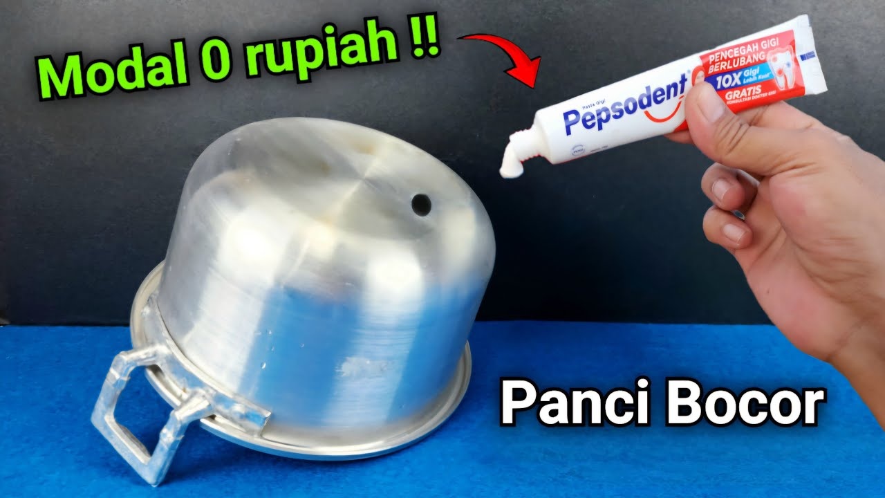 Trik Ampuh: Cara Kreatif Memperbaiki Panci Bocor dan Tutup Rusak dengan Bahan Sederhana