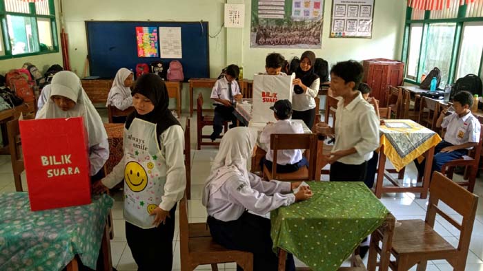 Kreatif, Gelar Projek P5 Suara Demokrasi dengan Konsep Baru